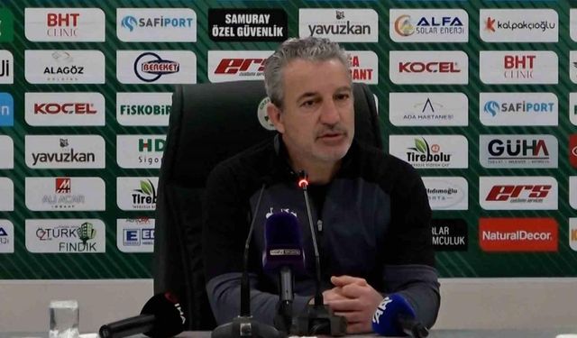 Giresunspor-Adanaspor maçının ardından