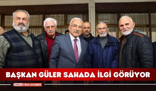 Saraycık ve Yukarıtepe Sakinleri Başkan Güler'i Bağrına Bastı!