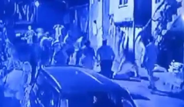 Kastamonu’da 1 kişinin ağır yaralandığı baltalı kavga kamerada