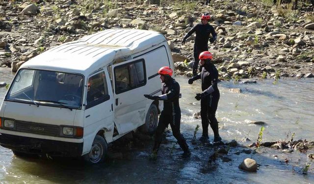 Bartın’da gerçeğini aratmayan afet tatbikatı