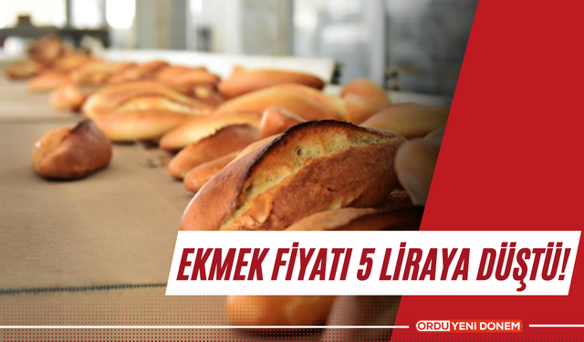 Ekmek Fiyatı 5 Liraya Düştü!