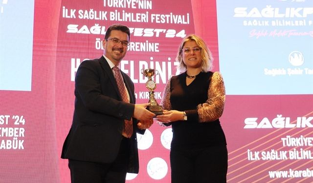 Amasya Üniversitesi’nden Sağlıkfest’te ikincilik