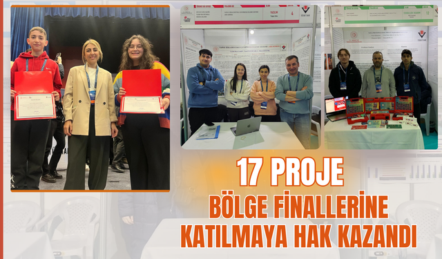 Ordu'dan TÜBİTAK 2204-A Lise Öğrencileri Araştırma Projeleri Yarışması’nda Büyük Başarı