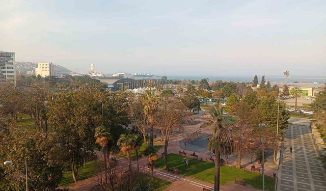 Samsun’un havasına ’kuvvetli enverziyon’ etkisi