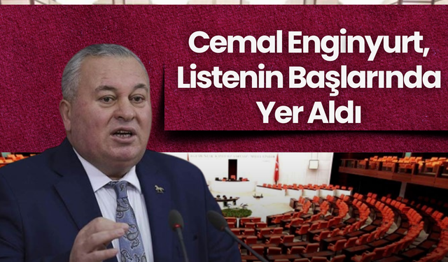 Cemal Enginyurt, Listenin Başlarında Yer Aldı