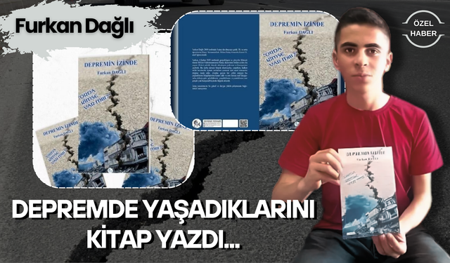 Hataylı lise öğrencisi, depremde yaşadıklarını kitap yazdı