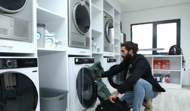 Ordu’da üniversite öğrencilerinin hayatlarını kolaylaştıran hizmet: Kent çamaşırhanesi