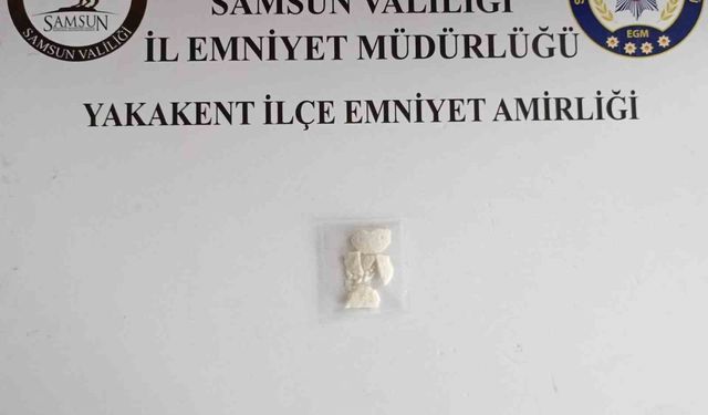 Samsun’da ’taş kokain’ ele geçirildi: 2 gözaltı