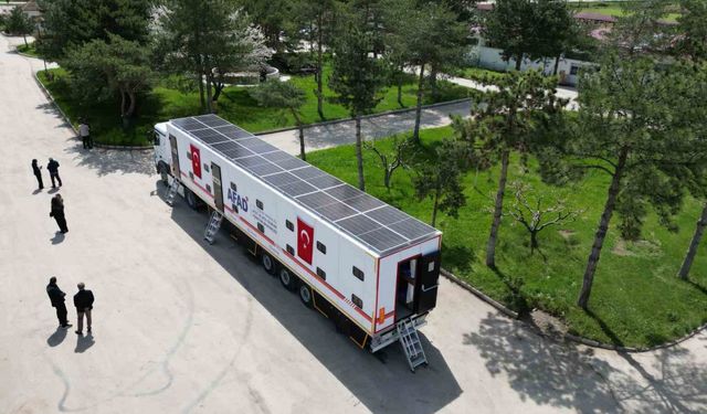 Tokat’ta üretilen acil durum tırları tüm ülkede yara saracak