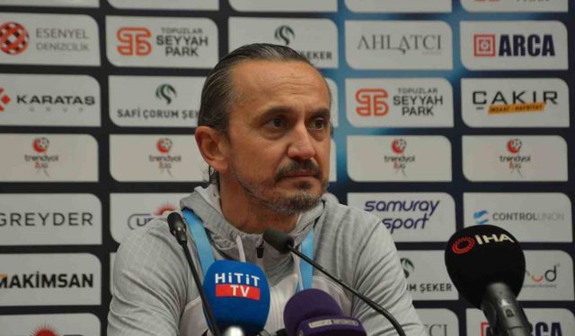 Tuncay Şanlı: "Bugün kazanmak yukarıya tutunma adına değerli ve önemliydi"