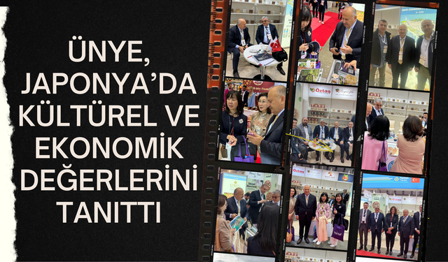 Ünye, Japonya’da Kültürel ve Ekonomik Değerlerini Tanıttı