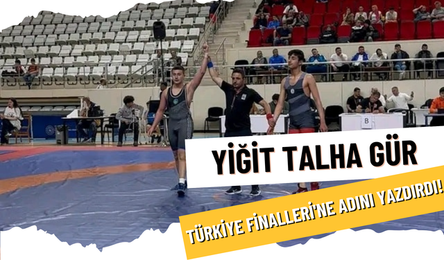 Yiğit Talha Gür, Türkiye Finalleri'ne Adını Yazdırdı!