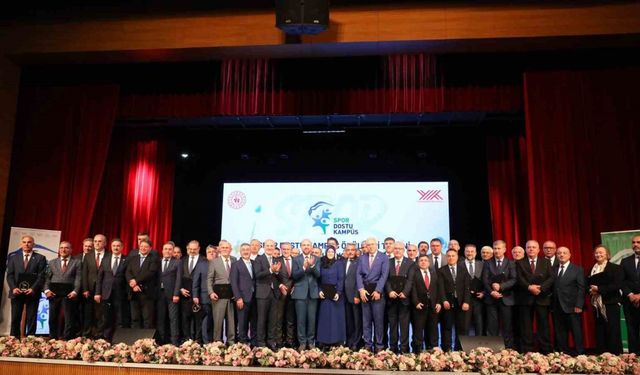 BEUN, Spor Dostu Kampüs Ödül Töreni’nde Türkiye 4’üncüsü oldu