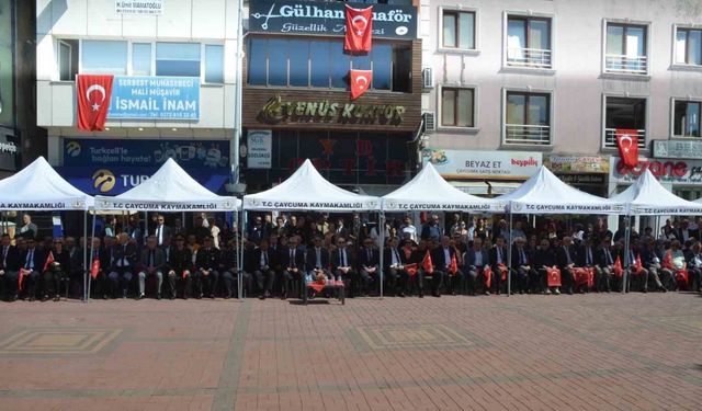 Çaycuma’da 19 Mayıs coşkusu