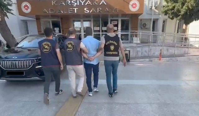 Hakkında 32 yıl 11 ay hapis cezası bulunan firari şahıs İzmir’de yakalandı
