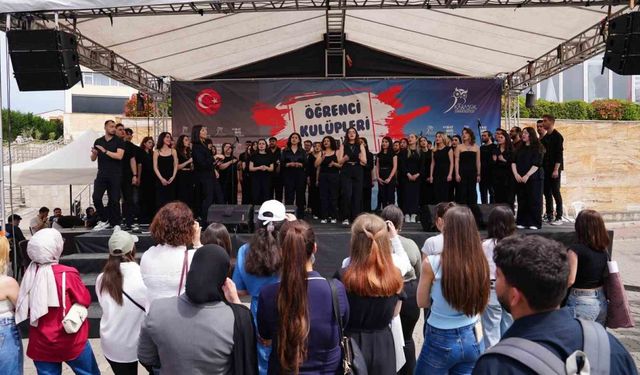 KBÜ’de öğrenci kulüpleri şenliği coşkuyla gerçekleştirildi