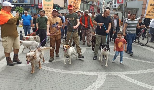 Profesyonel avcılar Devrek’te buluştu