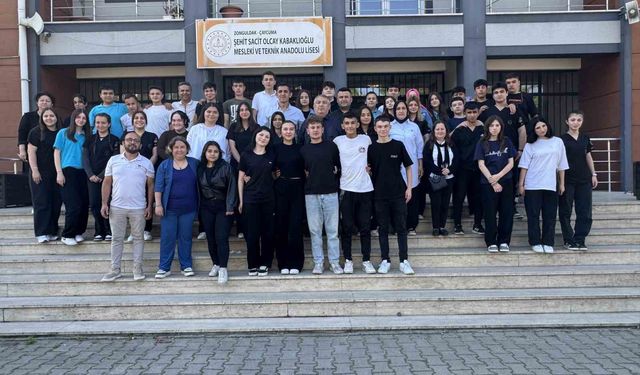 Şehit Sacit Olcay Kabaklıoğlu Tarım Lisesi’nde okul tanıtımı ve hayır yemeği düzenlendi