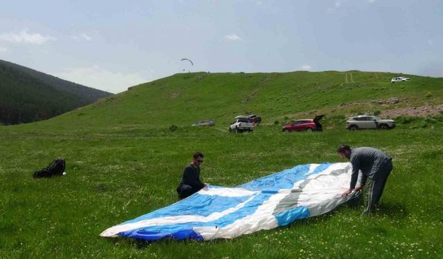 Artvin’de P2 Yamaç Paraşütü Eğitimi tamamlandı