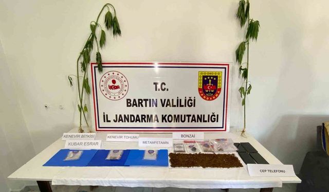 Bartın merkezli 3 ilde uyuşturucu operasyonu: 4 gözaltı