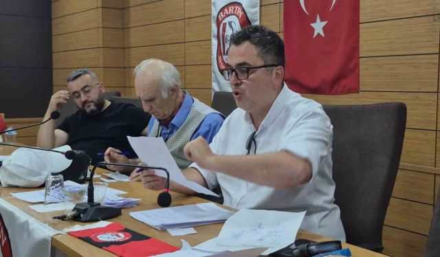 Bartınspor kongresinde gergin anlar yaşandı