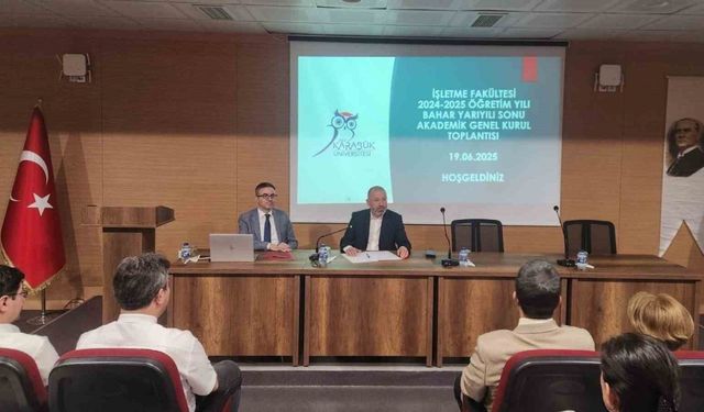 KBÜ’de fakültelerin gelişim süreçleri değerlendirildi