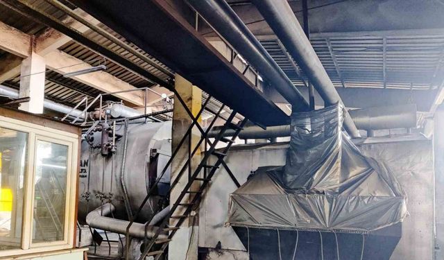 Kömür tozu yaydığı iddia edilen fabrikaya yakın markaj