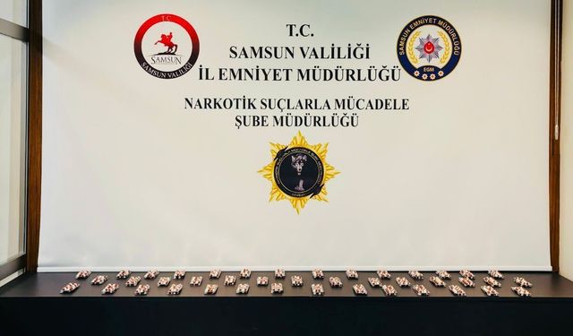 Motosiklette 2 bin 300 adet sentetik ecza ele geçirildi: 1 gözaltı