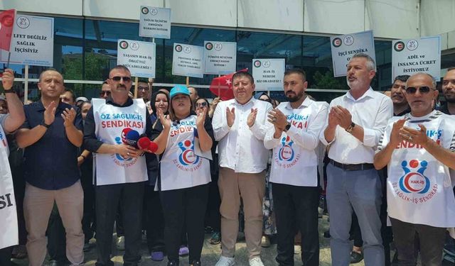 Öz Sağlık-İş Karabük Şube Başkanı Ekemen: "Kamu işçisinin iradesi dikkate alınmalı"
