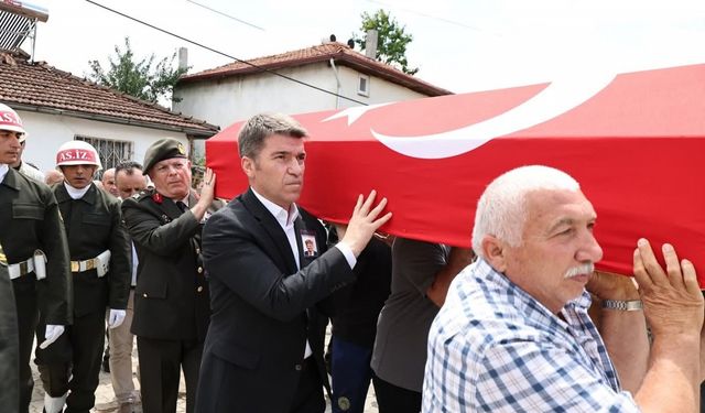 Amasya’nın son Kore gazilerinden Halil Kanar son yolculuğuna uğurlandı