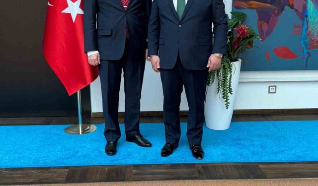 ATGB Başkanı Buyurman, Berlin Büyükelçisi Turan ile görüştü