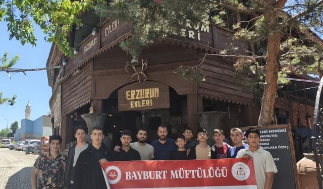 Bayburt’ta lise öğrencilerine yönelik tarih ve kültür gezisi düzenlendi