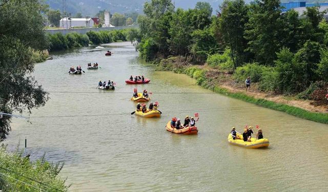 Giresun’da Rafting Türkiye Şampiyonası heyecanı