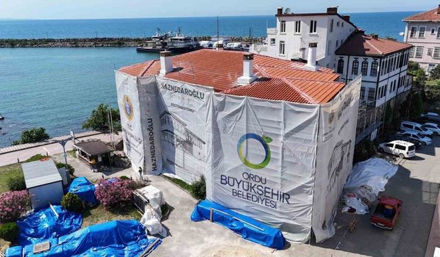 Haznedaroğlu Konağı’nda restorasyon sürüyor: Kültürel miras, kent müzesiyle taçlanacak