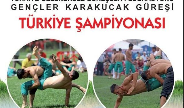 Karakucak Gençler Güreşi Türkiye Şampiyonası, Kastamonu’da yapılacak