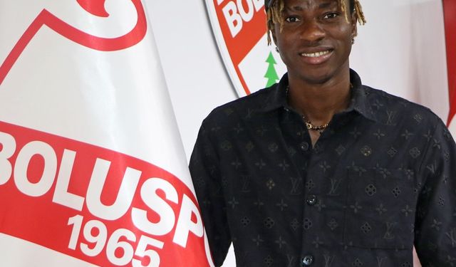 Nijeryalı futbolcu Rasheed Akanbi Boluspor’da