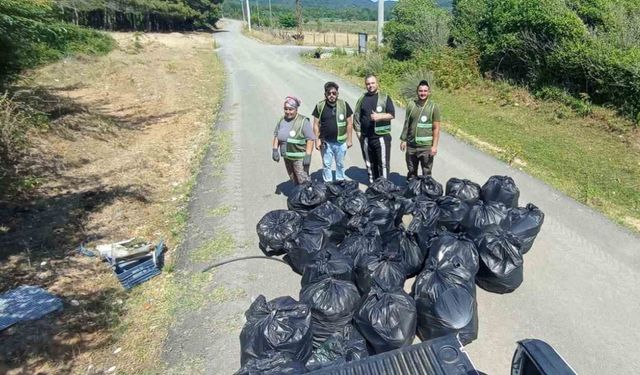 Sarıkum Tabiatı Koruma Alanı’nda temizlik seferberliği