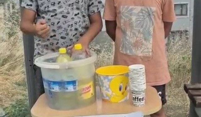 Çocuklardan örnek davranış