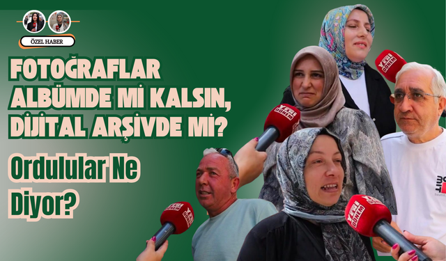 Fotoğraflar Albümde mi Kalsın, Dijital Arşivde mi? Sokakta Nostalji Tartışması