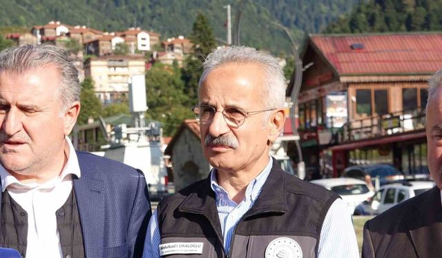Bakan Uraloğlu: "Ayder Yaylası’na kontrollü geçiş sağlayacağız"