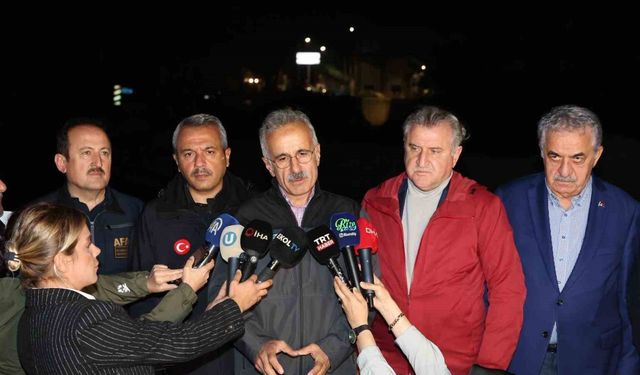 Bakan Uraloğlu: "Yağmur devam ediyor, alınması gereken önlemleri aldık"