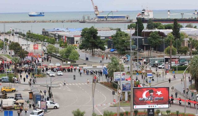 Samsun’da Gaziler Günü’nde korolu kutlama ve "Terörsüz Türkiye" mesajı