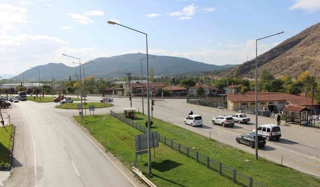 Amasya’da ölüm kavşağına feci kazadan sonra sinyalizasyon yapıldı