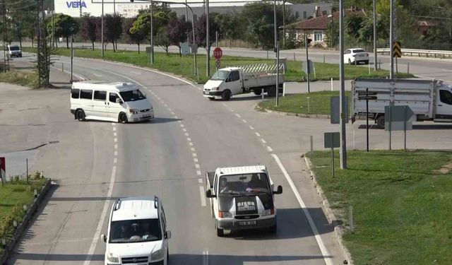 Amasya’da trafiğe kayıtlı taşıt sayısı 161 bini geçti