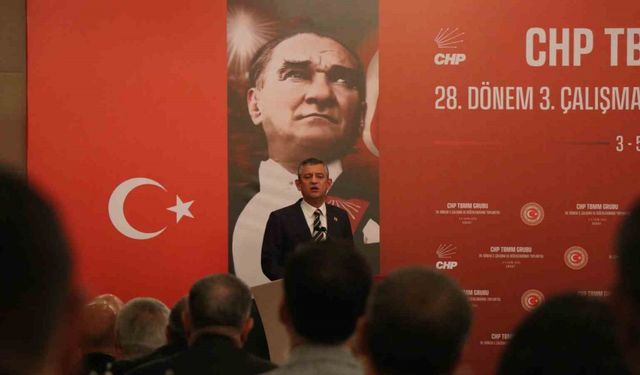 CHP lideri Özel: "Son seçimin birinci partisiyiz, artık sokakta çok daha güçlüyüz"