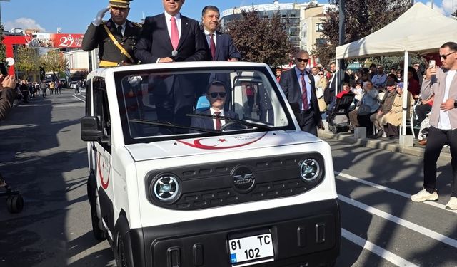 Düzce’de Cumhuriyet Bayramı etkinliklerinde bir ilk yaşandı