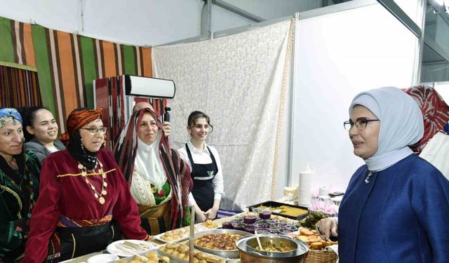 Emine Erdoğan, 5. Rize Gastronomi Günleri’ne katıldı: "Bu anlamlı buluşma, Rize’nin kültürel hafızasını da geleceğe taşıyan bir adım"
