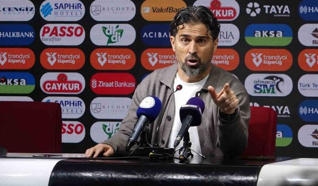 İlhan Palut: "Beraberliği işaret eden bir oyundu"