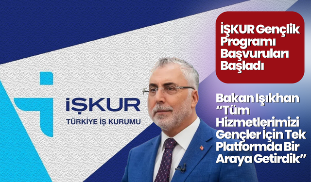 İŞKUR Gençlik Programı Başvuruları Başladı