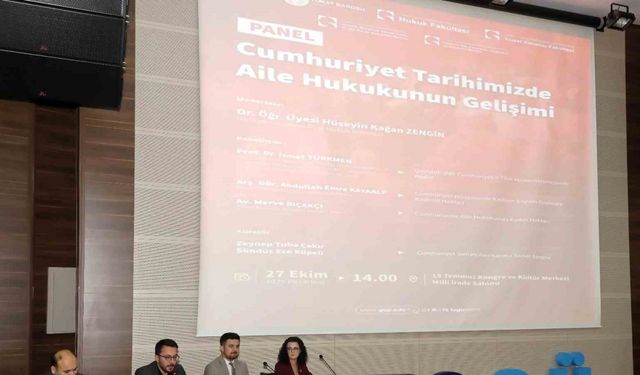 TOGÜ’de Cumhuriyetin 102’nci yılında ’aile hukukunun dönüşümü’ konuşuldu